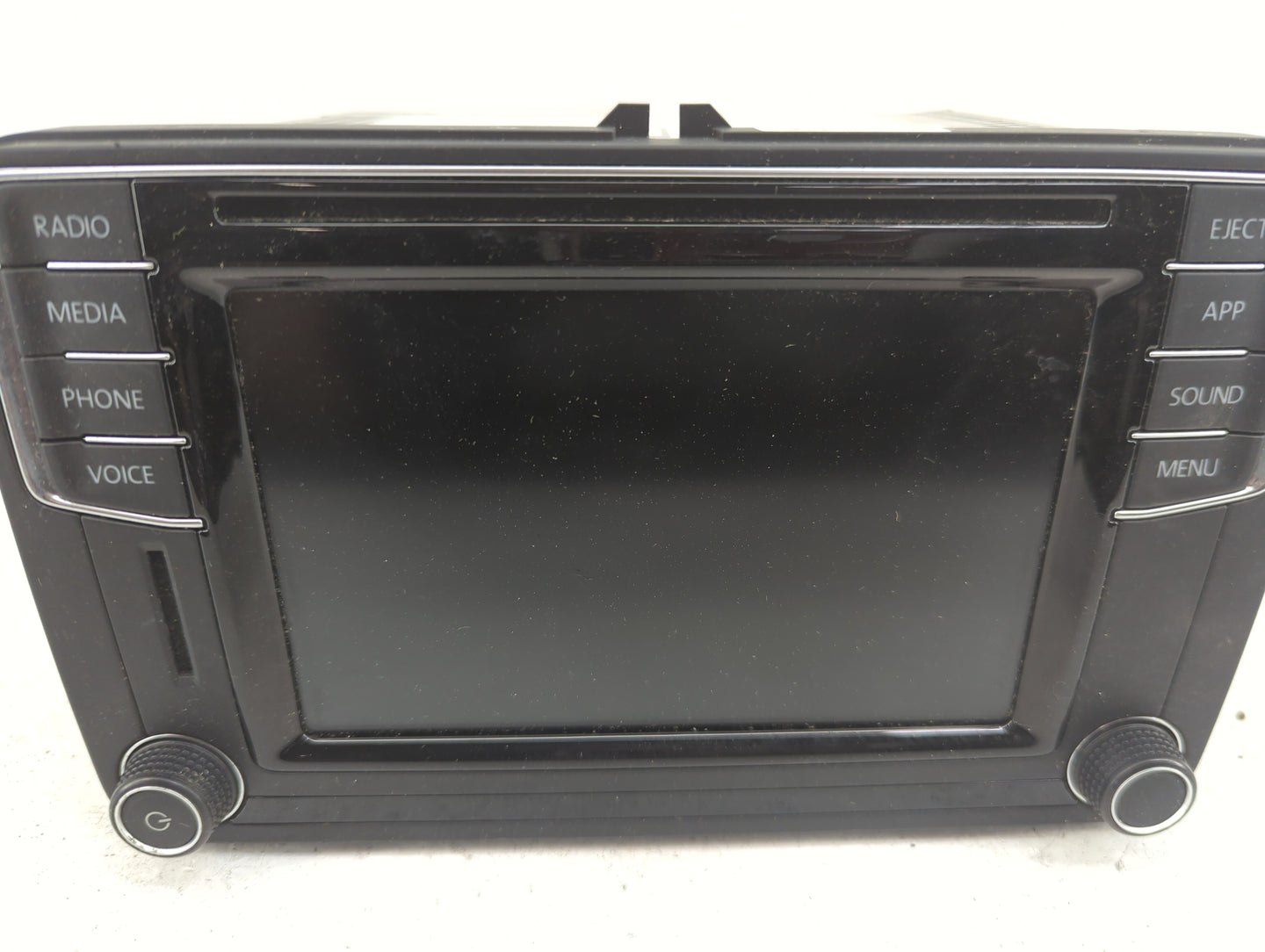 2018 Volkswagen Jetta Radio AM FM Cd Player Receiver Replacement Fits Fits 2019 OEM Used Auto Parts - Oemusedautoparts1.com
