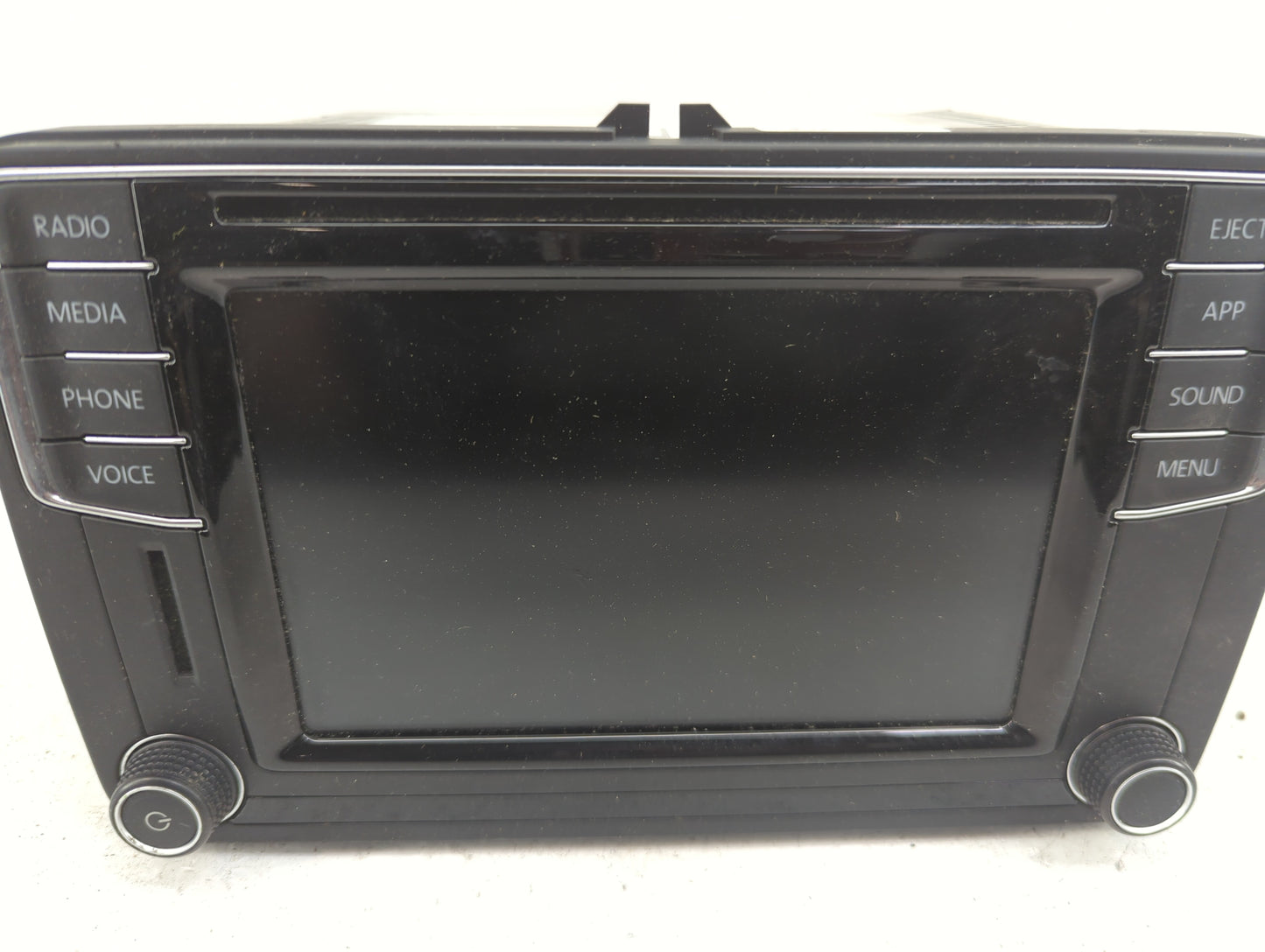 2018 Volkswagen Jetta Radio AM FM Cd Player Receiver Replacement Fits Fits 2019 OEM Used Auto Parts - Oemusedautoparts1.com