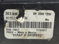 2017-2018 Volkswagen Jetta Climate Control Module Temperature AC/Heater Replacement Fits Fits 2017 2018 OEM Used Auto Parts 