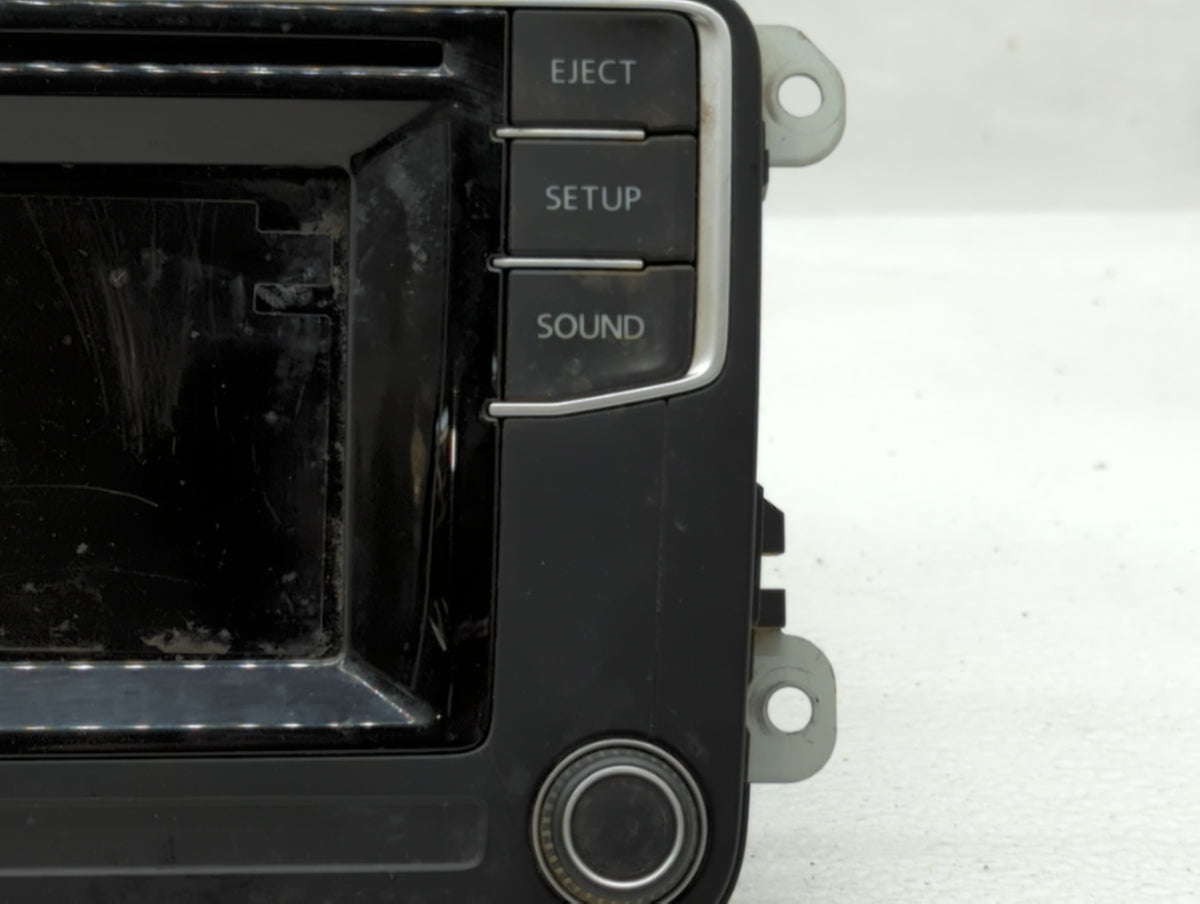 2018-2018 Volkswagen Jetta Am Fm Cd Player Radio Receiver 554700 - Oemusedautoparts1.com