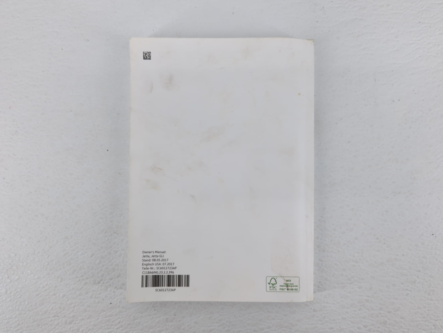 2018 Volkswagen Jetta Owners Manual Book Guide OEM Used Auto Parts - Oemusedautoparts1.com