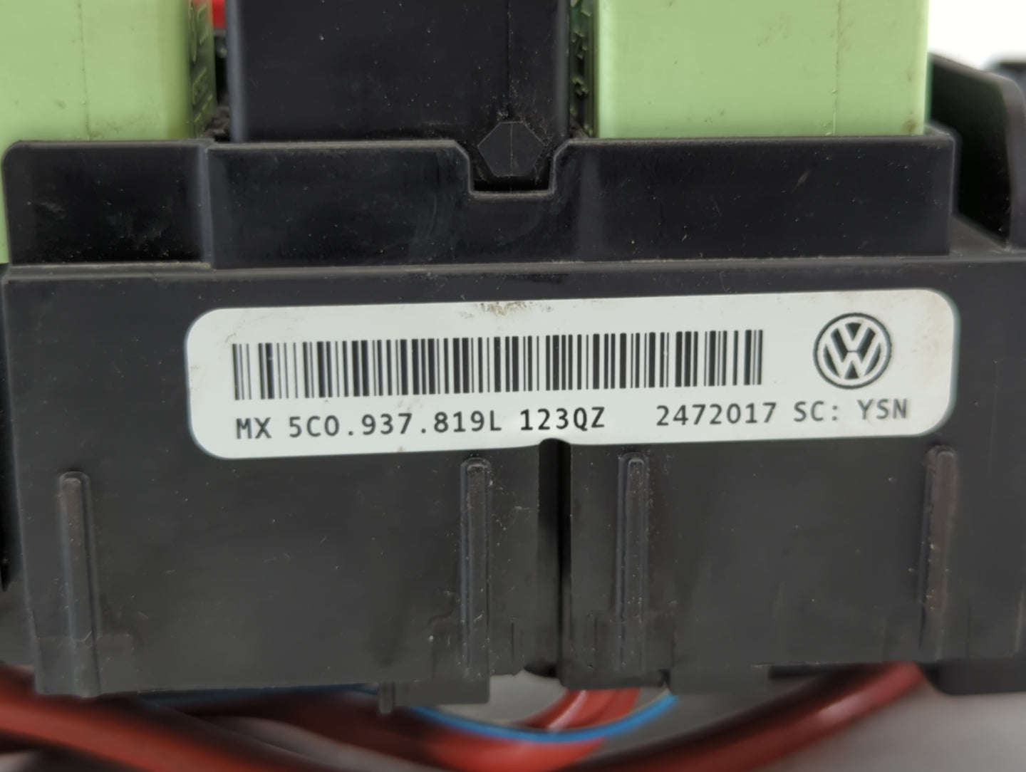 2015-2018 Volkswagen Jetta Fusebox Fuse Box Panel Relay Module P/N:2472017 MX 5C0 937 819L 123QZ Fits Fits 2015 2016 2017 20