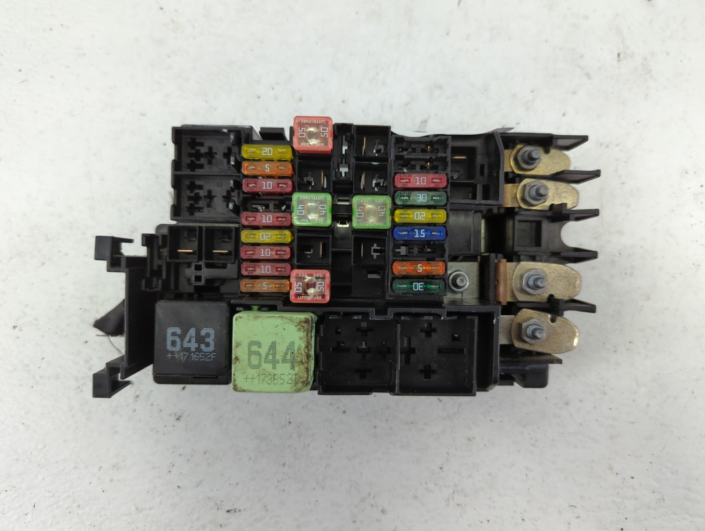 2015-2018 Volkswagen Jetta Fusebox Fuse Box Panel Relay Module P/N:MX 5C0 937 819L 126XN Fits Fits 2015 2016 2017 2018 OEM U