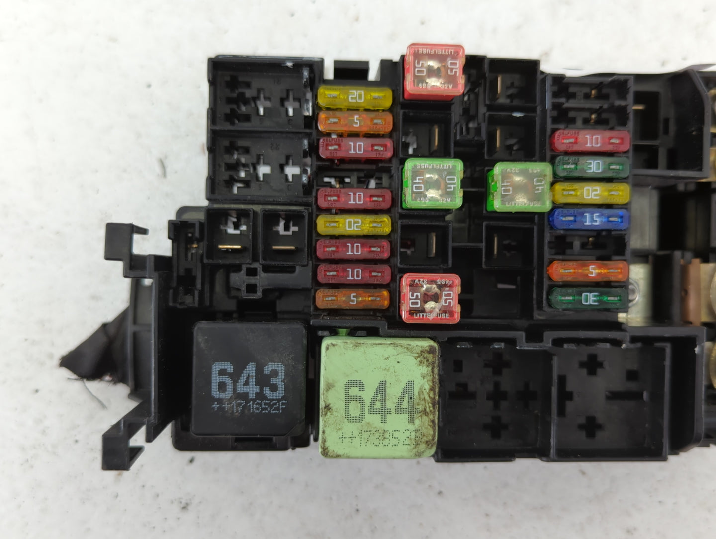 2015-2018 Volkswagen Jetta Fusebox Fuse Box Panel Relay Module P/N:MX 5C0 937 819L 126XN Fits Fits 2015 2016 2017 2018 OEM U