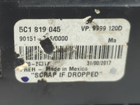 2017-2018 Volkswagen Jetta Climate Control Module Temperature AC/Heater Replacement P/N:5C1 819 045 Fits Fits 2017 2018 OEM 