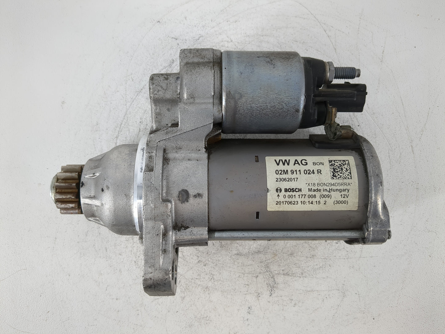 2014-2020 Volkswagen Passat Car Starter Motor Solenoid OEM P/N:02M 911 024 R Fits OEM Used Auto Parts - Oemusedautoparts1.co