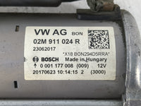 2014-2020 Volkswagen Passat Car Starter Motor Solenoid OEM P/N:02M 911 024 R Fits OEM Used Auto Parts - Oemusedautoparts1.co