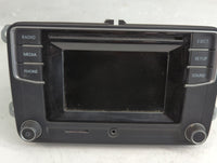 2018 Volkswagen Passat Radio AM FM Cd Player Receiver Replacement P/N:561 035 150 B Fits Fits 2019 OEM Used Auto Parts - Oem