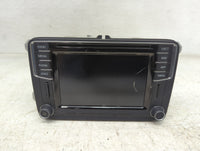 2016-2018 Volkswagen Passat Radio AM FM Cd Player Receiver Replacement P/N:5C0035684D Fits Fits 2016 2017 2018 OEM Used Auto