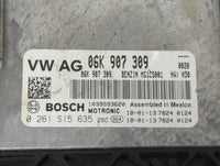 2018 Volkswagen Passat PCM Engine Control Computer ECU ECM PCU OEM P/N:06K907309 0261S15635, 1039S93620 Fits OEM Used Auto P