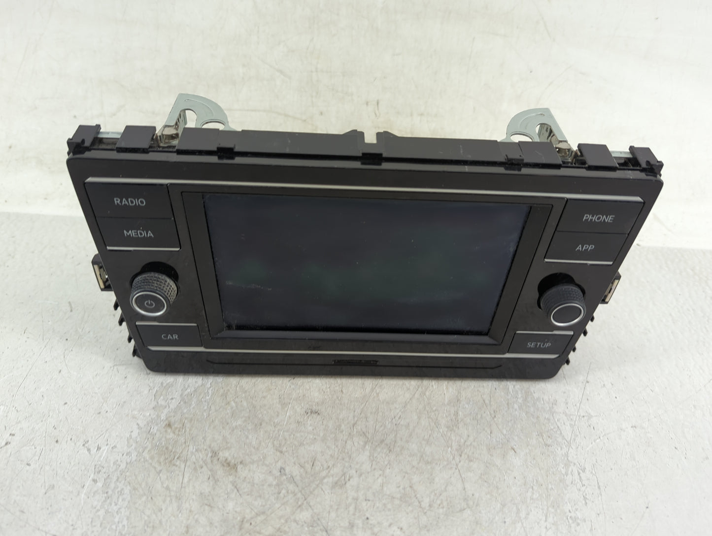 2018-2020 Volkswagen Tiguan Radio AM FM Cd Player Receiver Replacement P/N:5G6035868 Fits Fits 2018 2019 2020 OEM Used Auto 
