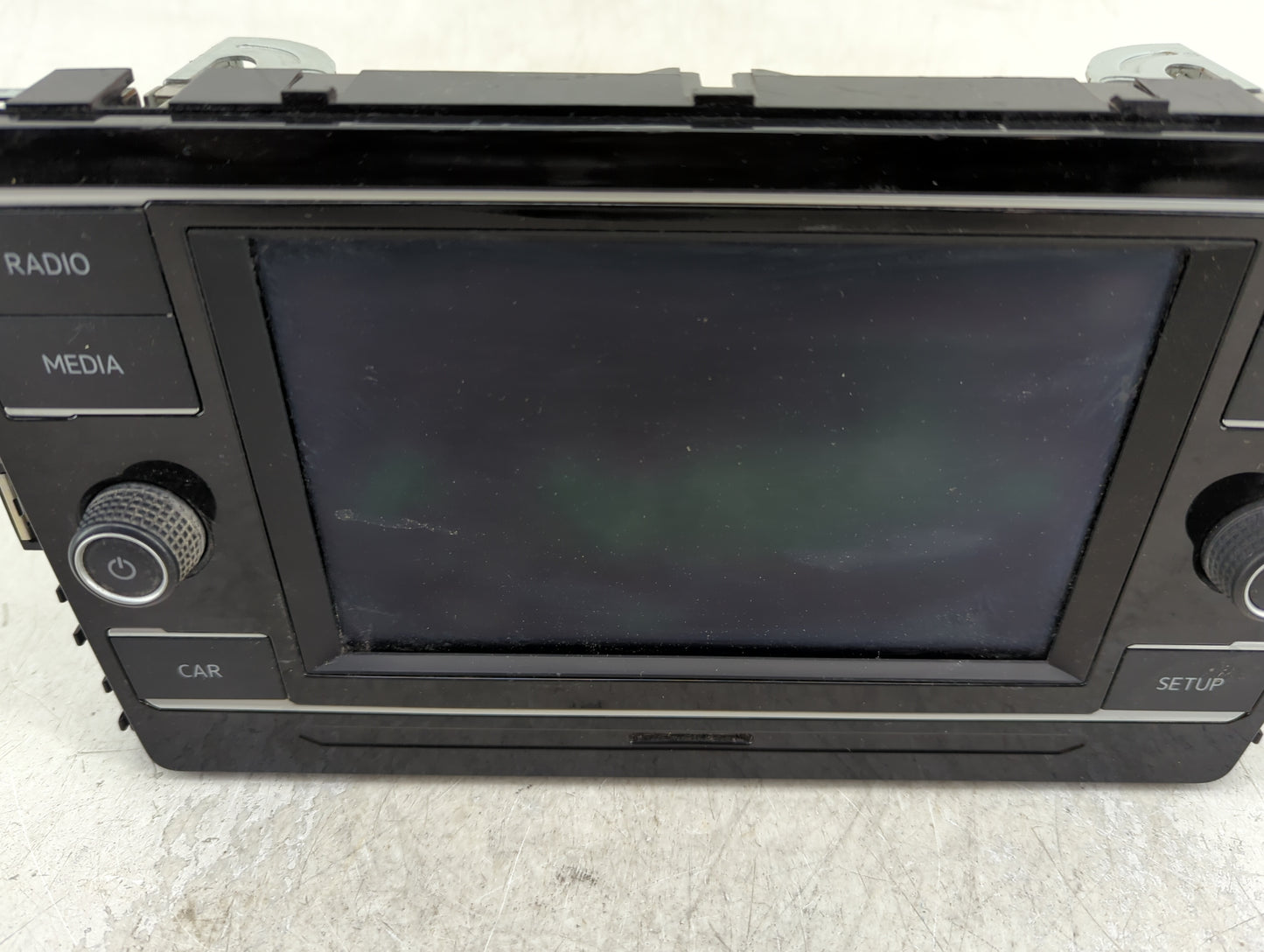 2018-2020 Volkswagen Tiguan Radio AM FM Cd Player Receiver Replacement P/N:5G6035868 Fits Fits 2018 2019 2020 OEM Used Auto 
