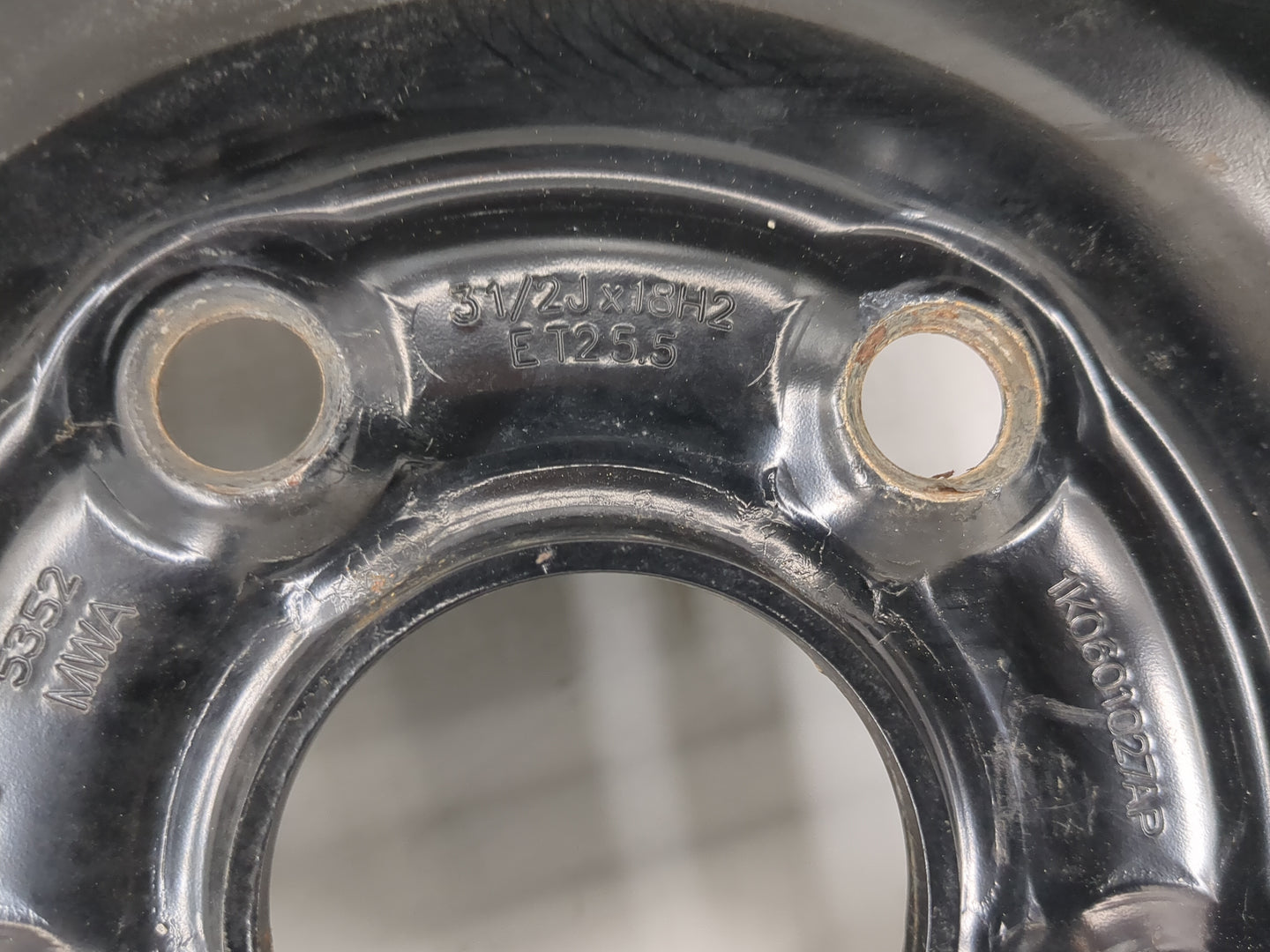2018 Volkswagen Tiguan Spare Donut Tire Wheel Rim Oem - Oemusedautoparts1.com