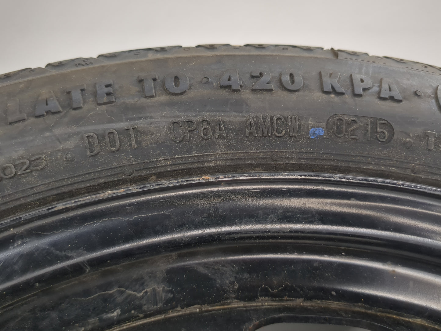 2018 Volkswagen Tiguan Spare Donut Tire Wheel Rim Oem - Oemusedautoparts1.com