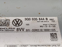 2018-2020 Volkswagen Tiguan Radio AM FM Cd Player Receiver Replacement P/N:3Q0035844B 28604594 Fits Fits 2018 2019 2020 OEM 
