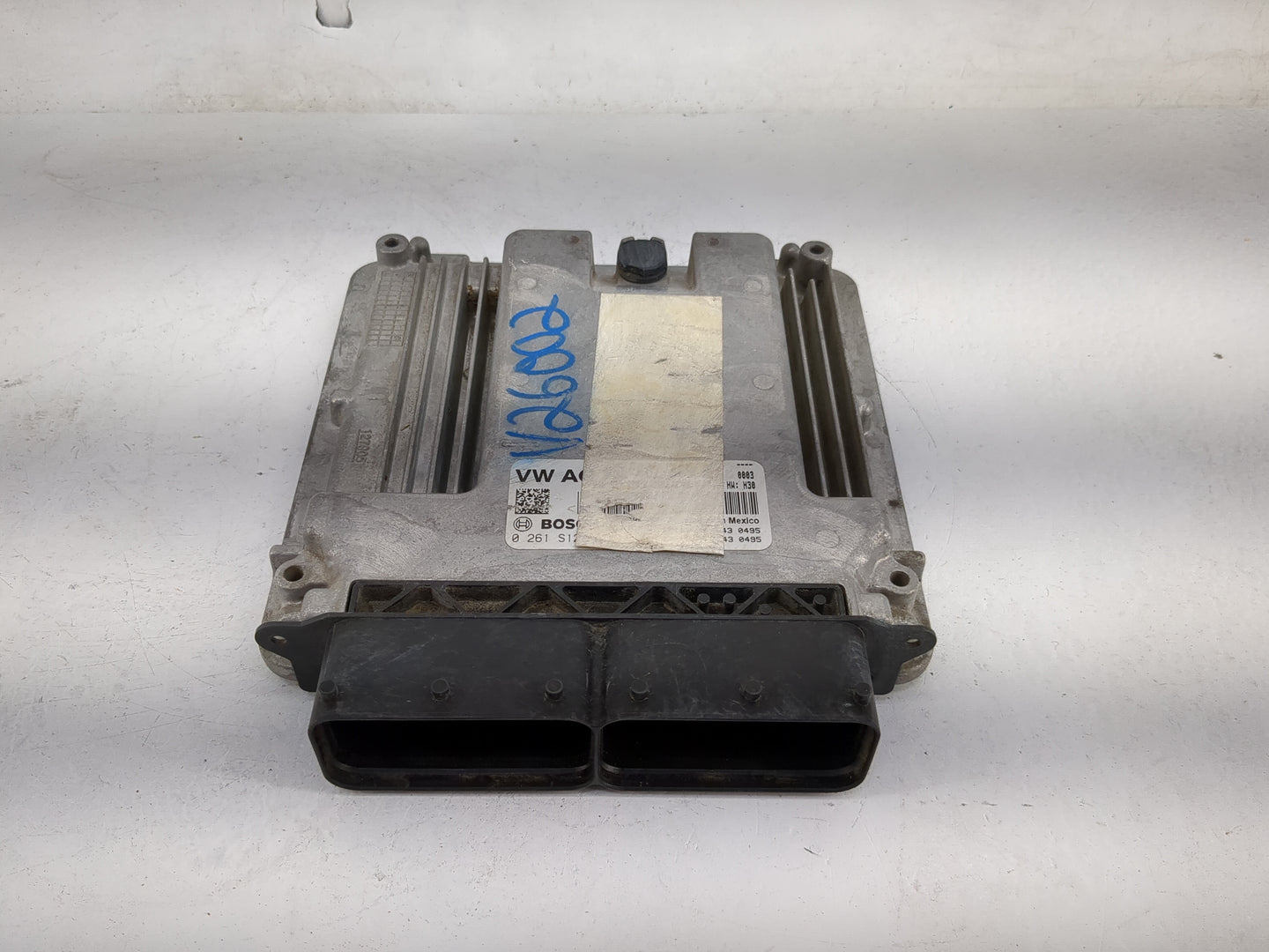 2018-2020 Volkswagen Tiguan PCM Engine Control Computer ECU ECM PCU OEM P/N:0261S12 Fits Fits 2018 2019 2020 OEM Used Auto P