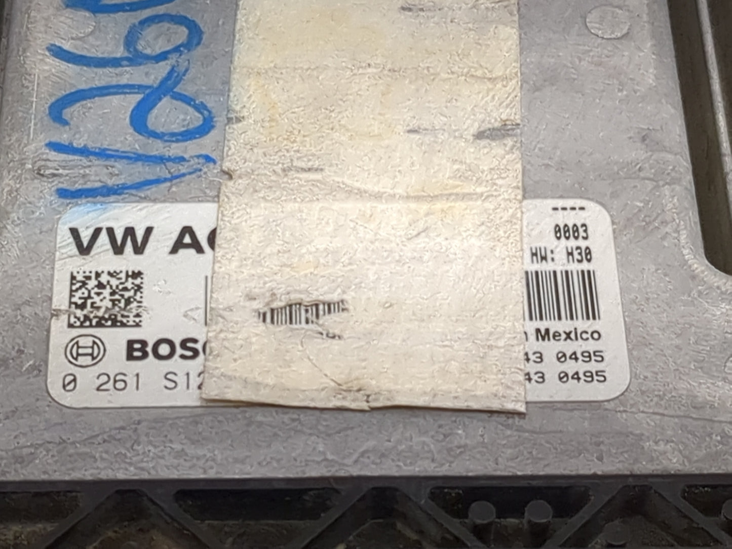 2018-2020 Volkswagen Tiguan PCM Engine Control Computer ECU ECM PCU OEM P/N:0261S12 Fits Fits 2018 2019 2020 OEM Used Auto P