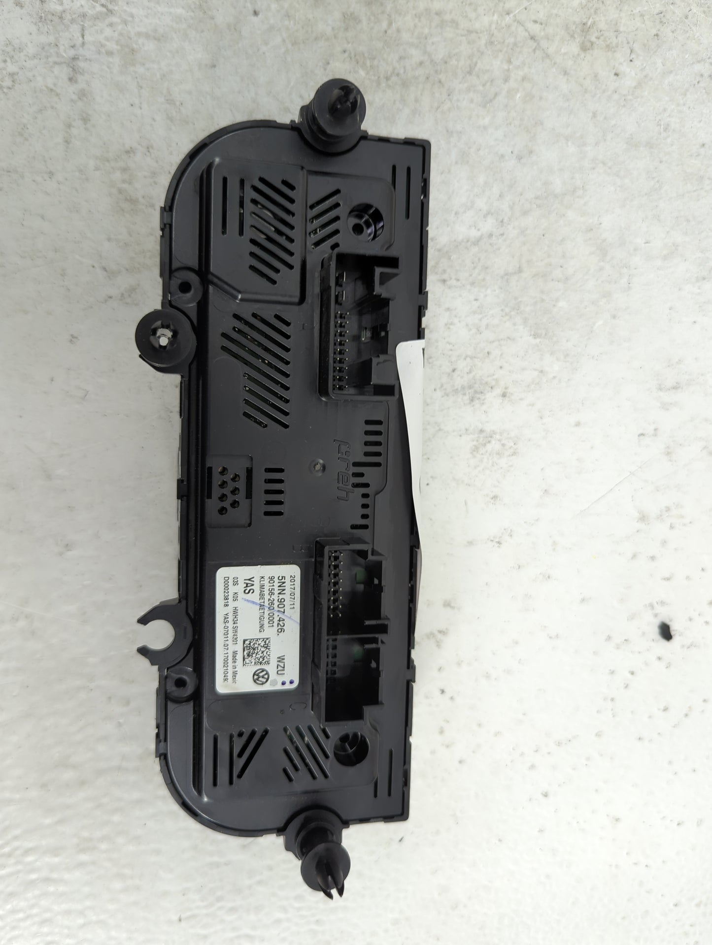 2018 Volkswagen Tiguan Climate Control Module Temperature AC/Heater Replacement P/N:5NN.907.426.WZU 5NN907426, 90156-260/000