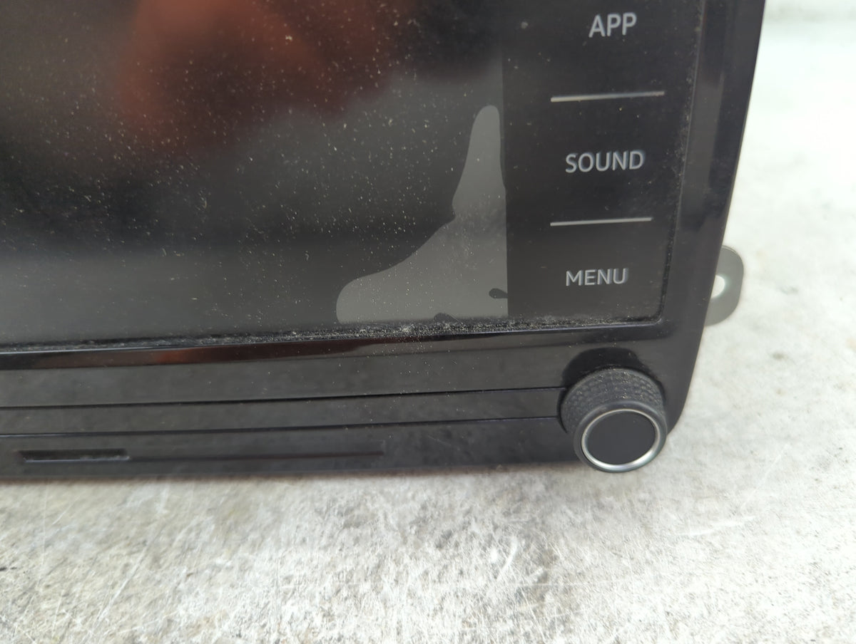 2018-2018 Volkswagen Tiguan Radio Display Info Screen Oem - Oemusedautoparts1.com