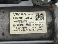 2018-2022 Volkswagen Tiguan Car Starter Motor Solenoid OEM P/N:02M 911 022 F Fits Fits 2018 2019 2020 2021 2022 OEM Used Aut