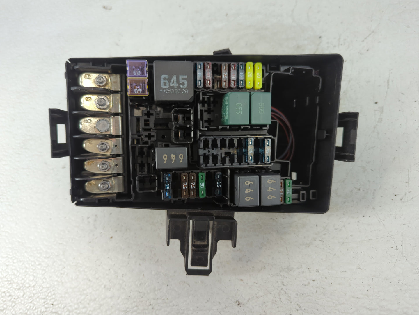 2012-2018 Volkswagen Tiguan Fusebox Fuse Box Panel Relay Module P/N:5Q0.907.361D 5Q0907361D Fits OEM Used Auto Parts - Oemus