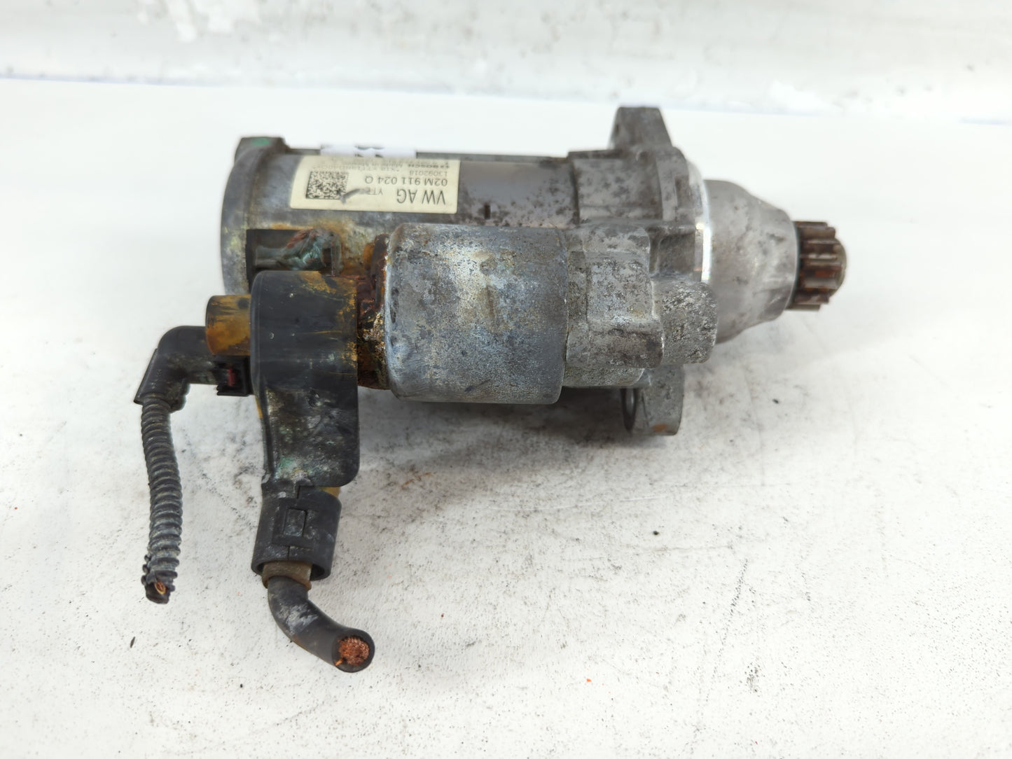 2018-2022 Volkswagen Tiguan Car Starter Motor Solenoid OEM P/N:02M 911 024 Q Fits Fits 2018 2019 2020 2021 2022 OEM Used Aut