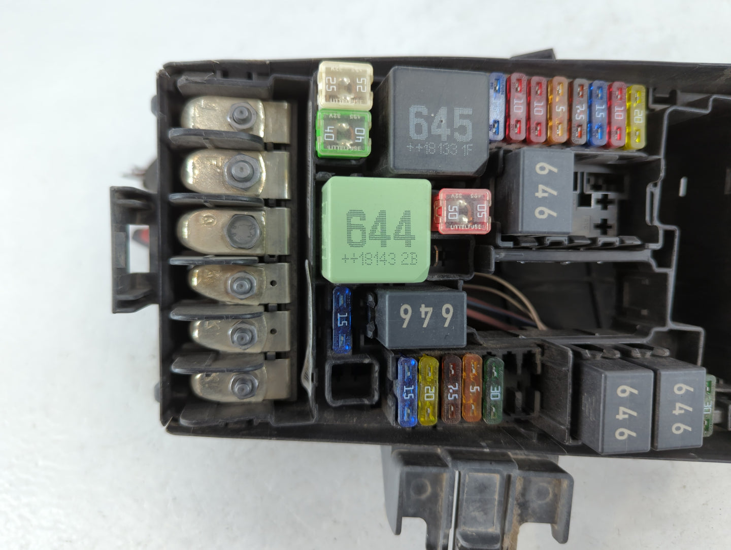 2018-2022 Volkswagen Tiguan Fusebox Fuse Box Panel Relay Module P/N:5QD 907 361 D Fits OEM Used Auto Parts - Oemusedautopart