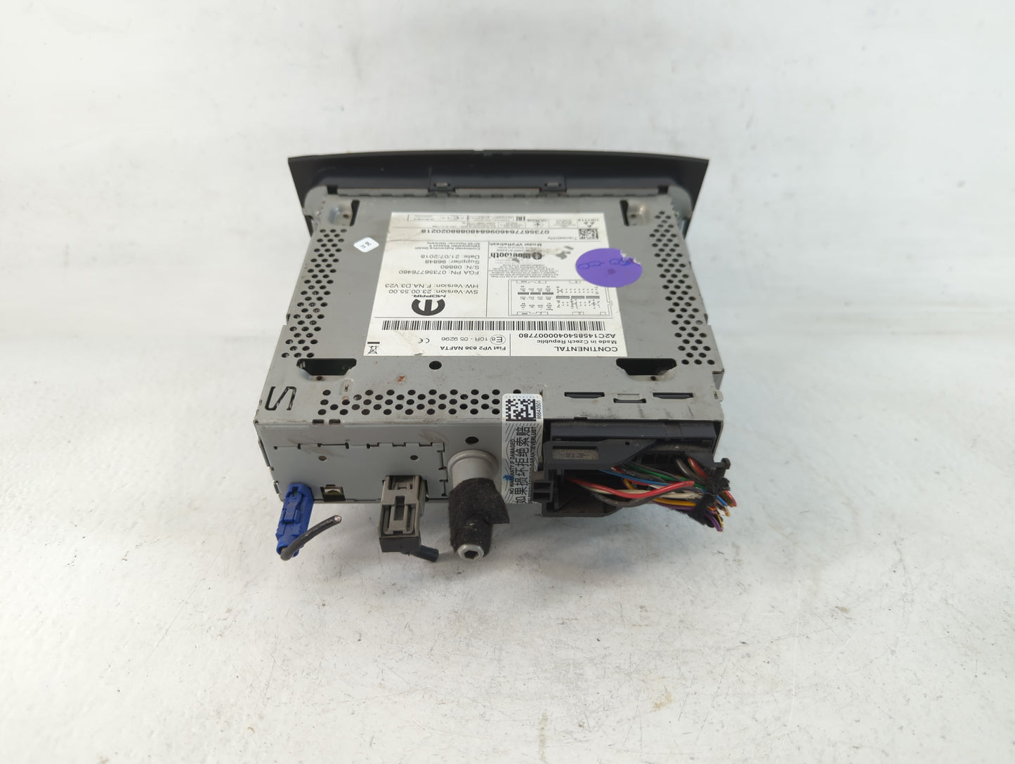 2018 Volvo Procity Radio AM FM Cd Player Receiver Replacement P/N:E8 10R -05 9296 Fits OEM Used Auto Parts - Oemusedautopart