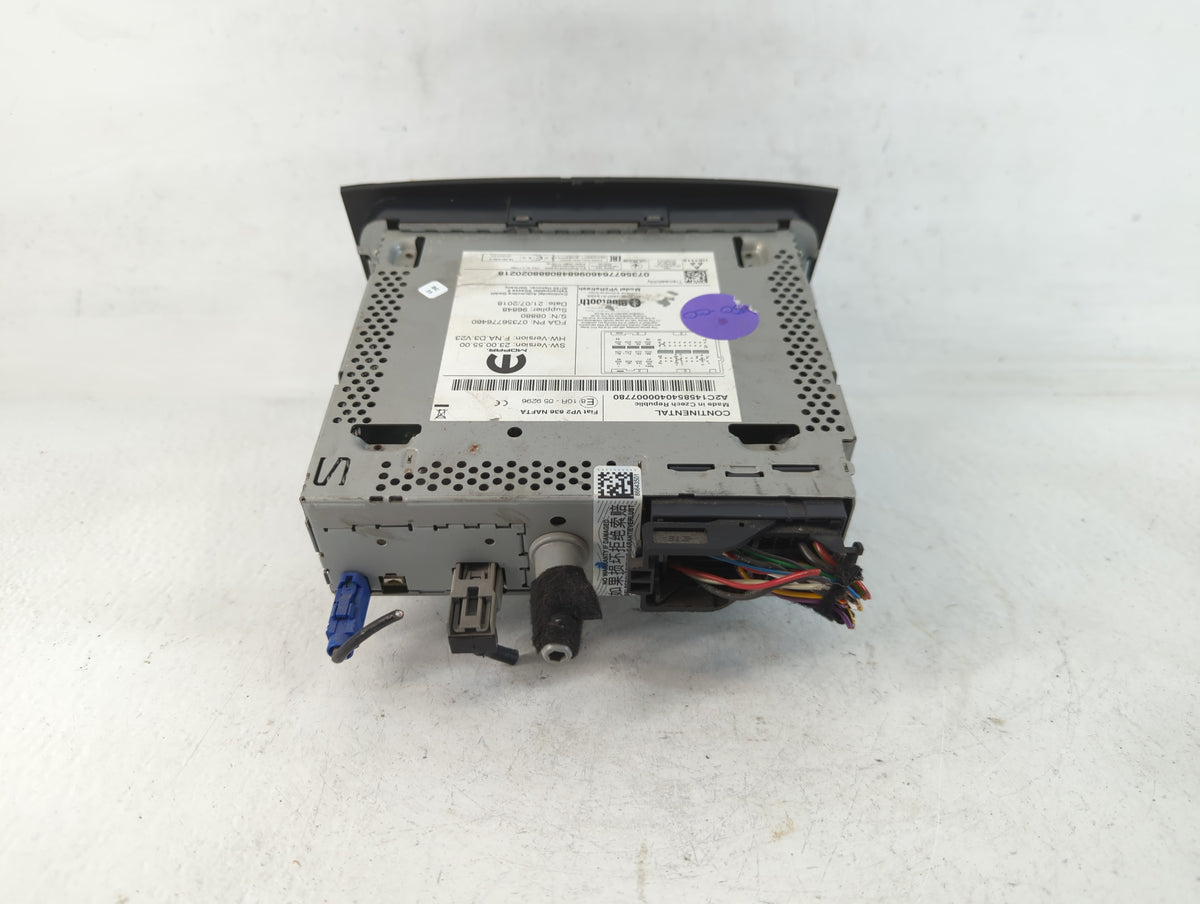 2018 Volvo Procity Radio AM FM Cd Player Receiver Replacement P/N:E8 10R -05 9296 Fits Fits 2019 2020 OEM Used Auto Parts - 