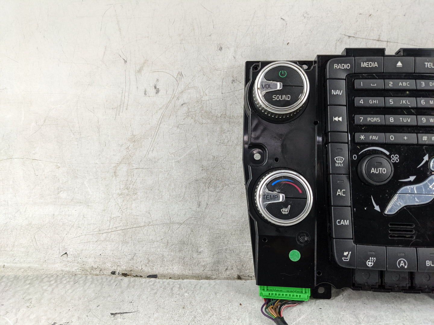 2018 Volvo S60 Climate Control Module Temperature AC/Heater Replacement P/N:31443425 25918699-0023 Fits OEM Used Auto Parts 