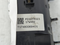2018-2021 Volvo Xc60 Climate Control Module Temperature AC/Heater Replacement P/N:P31674023 Fits OEM Used Auto Parts - Oemus