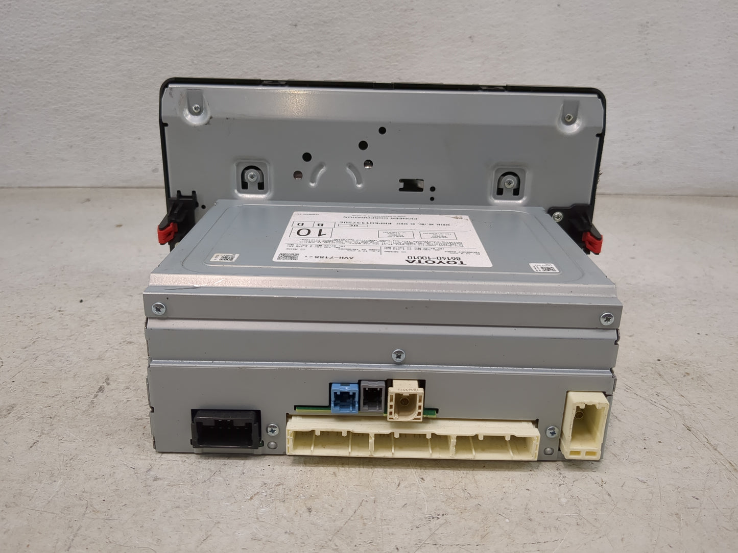 2019 C-Hr Radio AM FM Cd Player Receiver Replacement Fits OEM Used Auto Parts - Oemusedautoparts1.com