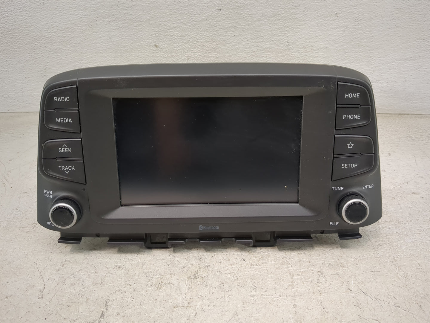 2019 Kona Radio AM FM Cd Player Receiver Replacement Fits Fits 2018 2020 2021 OEM Used Auto Parts - Oemusedautoparts1.com