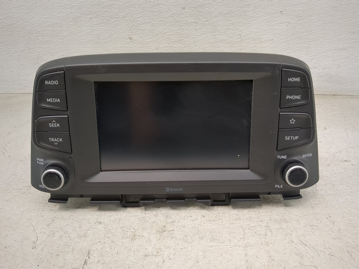 2019 Kona Radio AM FM Cd Player Receiver Replacement Fits Fits 2018 2020 2021 OEM Used Auto Parts - Oemusedautoparts1.com