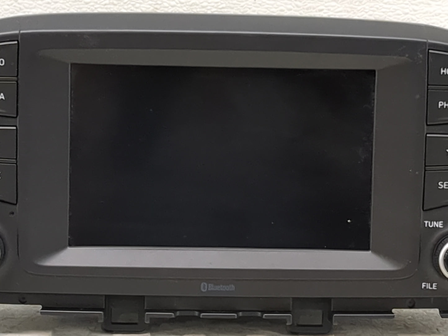 2019 Kona Radio AM FM Cd Player Receiver Replacement Fits Fits 2018 2020 2021 OEM Used Auto Parts - Oemusedautoparts1.com