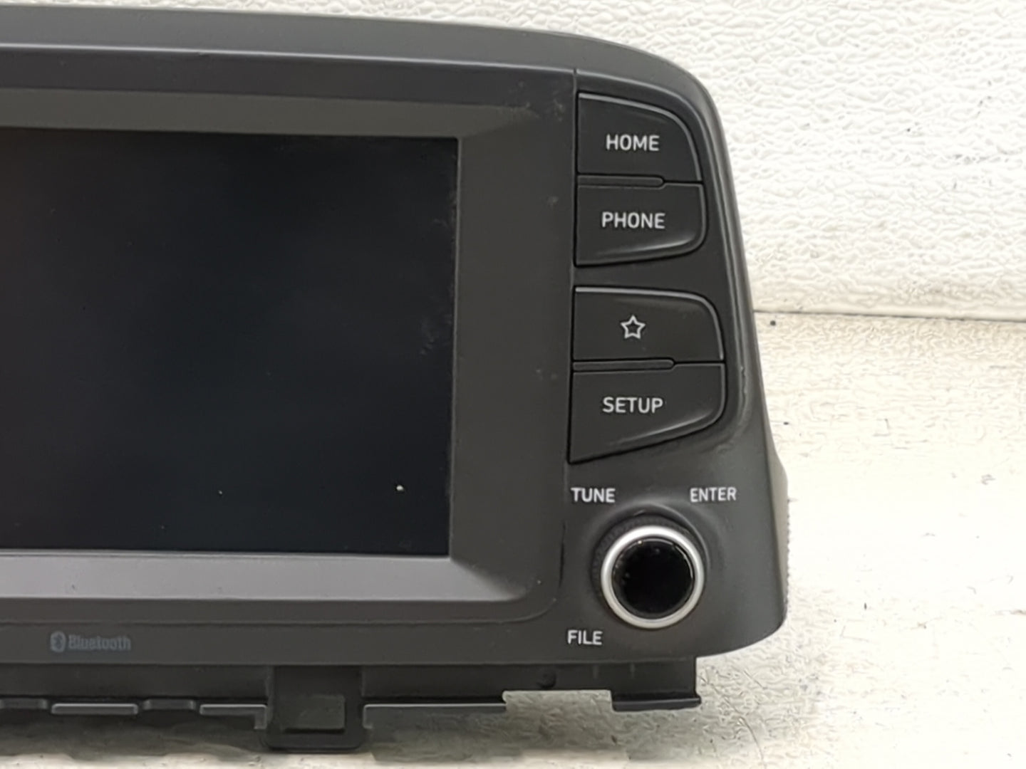 2019 Kona Radio AM FM Cd Player Receiver Replacement Fits Fits 2018 2020 2021 OEM Used Auto Parts - Oemusedautoparts1.com