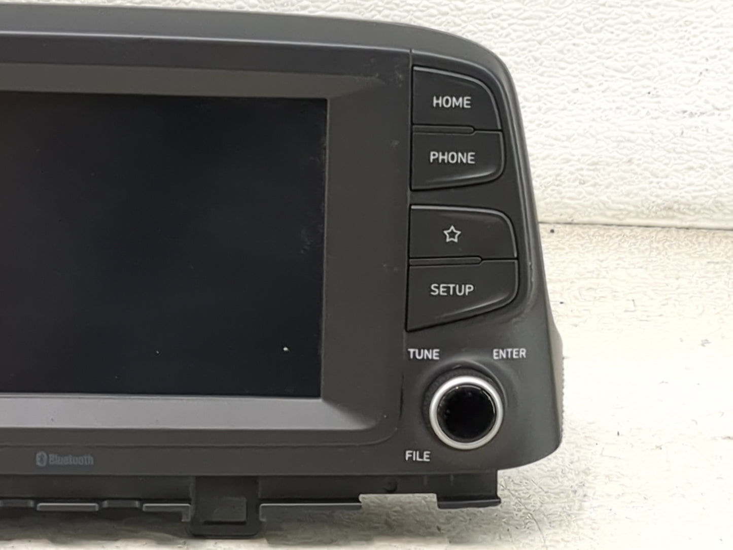 2019 Kona Radio AM FM Cd Player Receiver Replacement Fits Fits 2018 2020 2021 OEM Used Auto Parts - Oemusedautoparts1.com