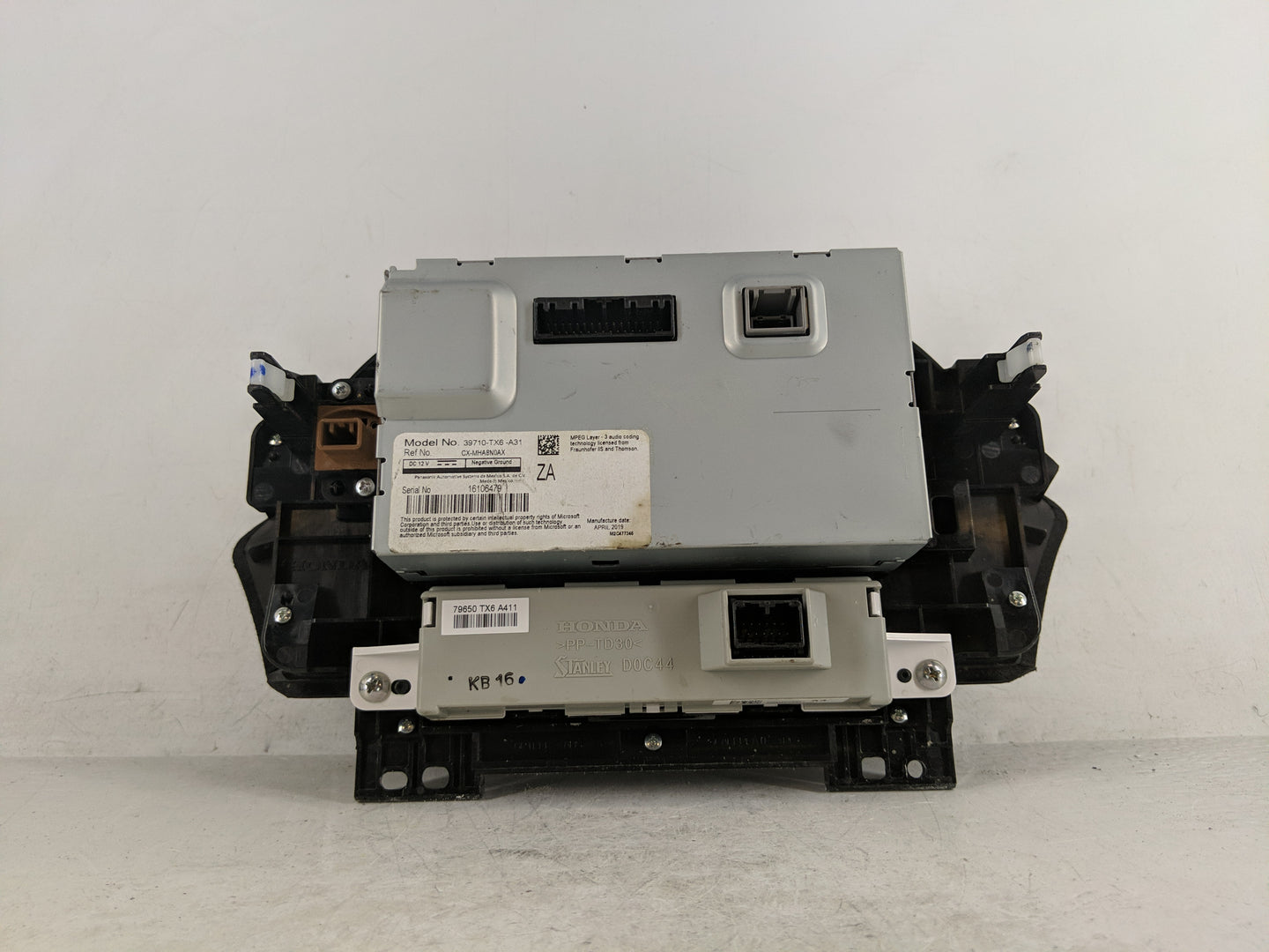2019-2022 Acura Ilx Information Display Screen - Oemusedautoparts1.com