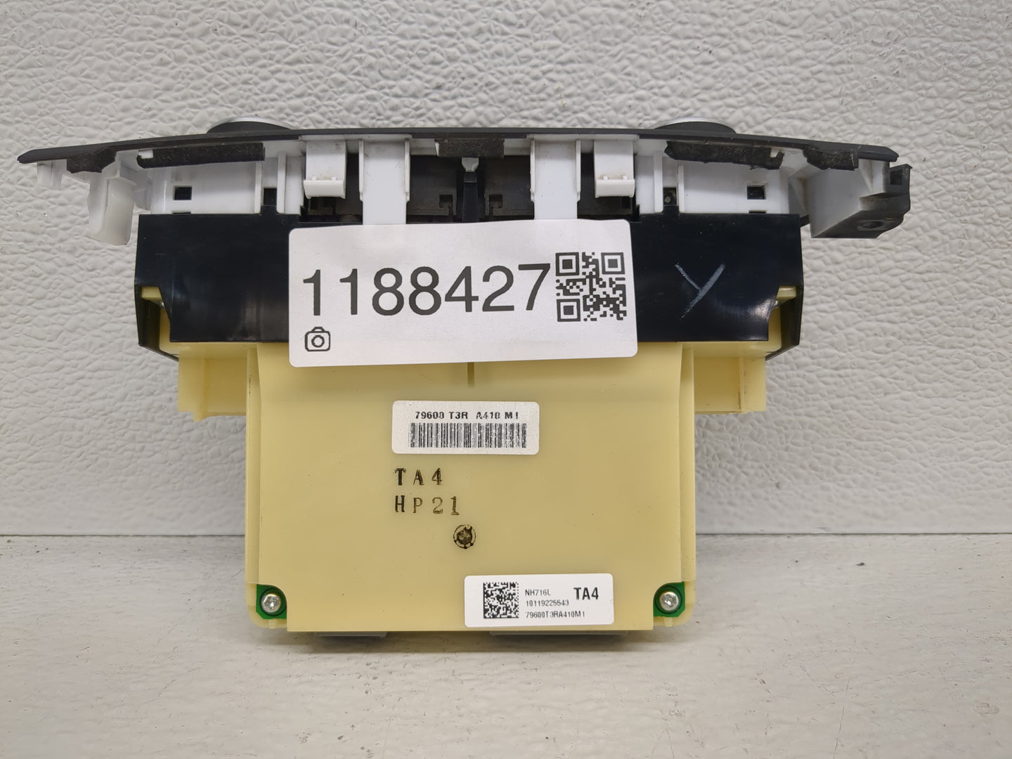 2019-2022 Acura Ilx Climate Control Module Temperature AC/Heater Replacement P/N:79600T3RA410M1 Fits Fits 2019 2020 2021 202