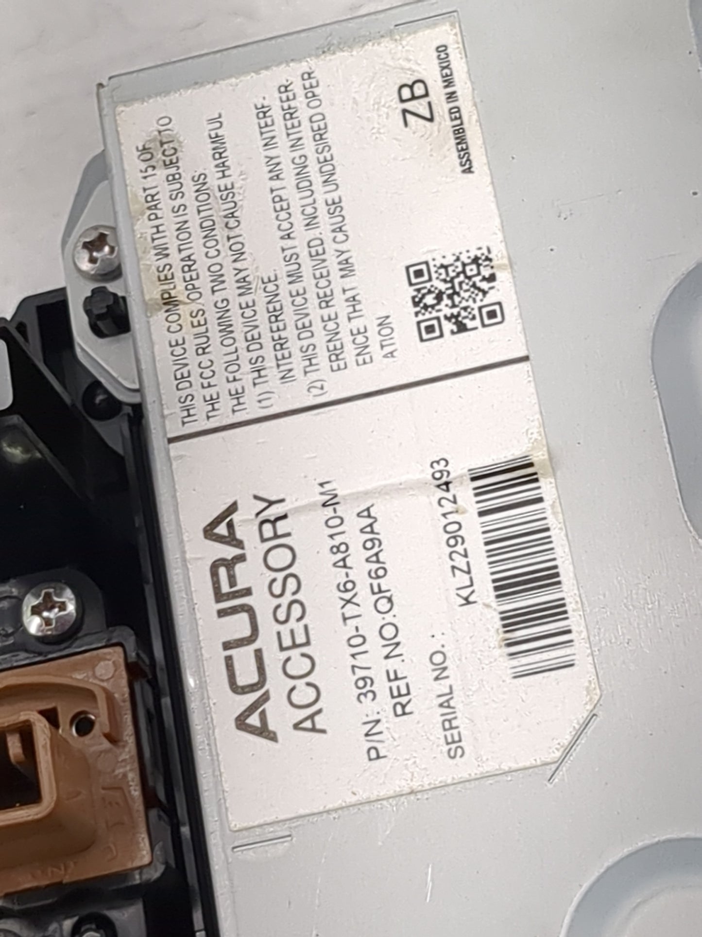 2019-2022 Acura Ilx Information Display Screen 1483822 - Oemusedautoparts1.com