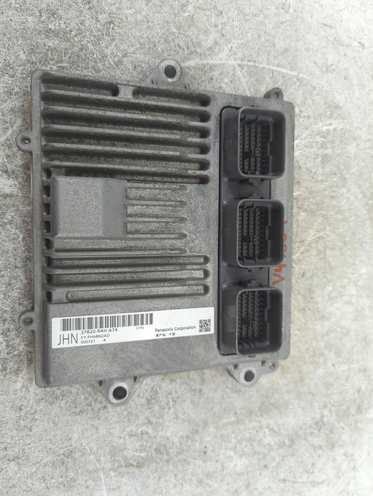 2019-2020 Acura Ilx PCM Engine Control Computer ECU ECM PCU OEM P/N:37820-R4H-A74 CY-FHA8N2AD Fits Fits 2019 2020 OEM Used A