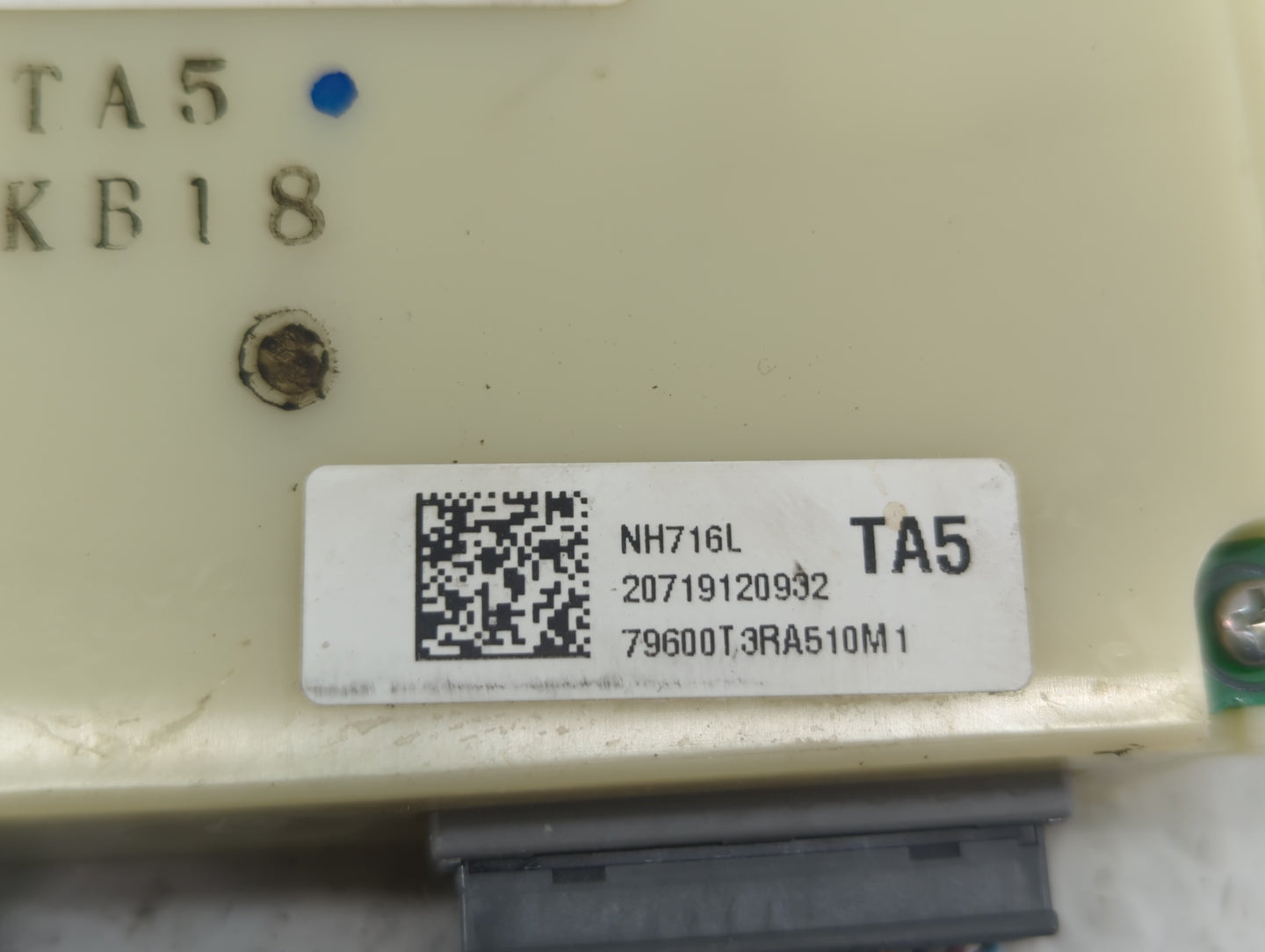 2019-2022 Acura Ilx Climate Control Module Temperature AC/Heater Replacement P/N:79600T 3RA510M1 Fits Fits 2019 2020 2021 20