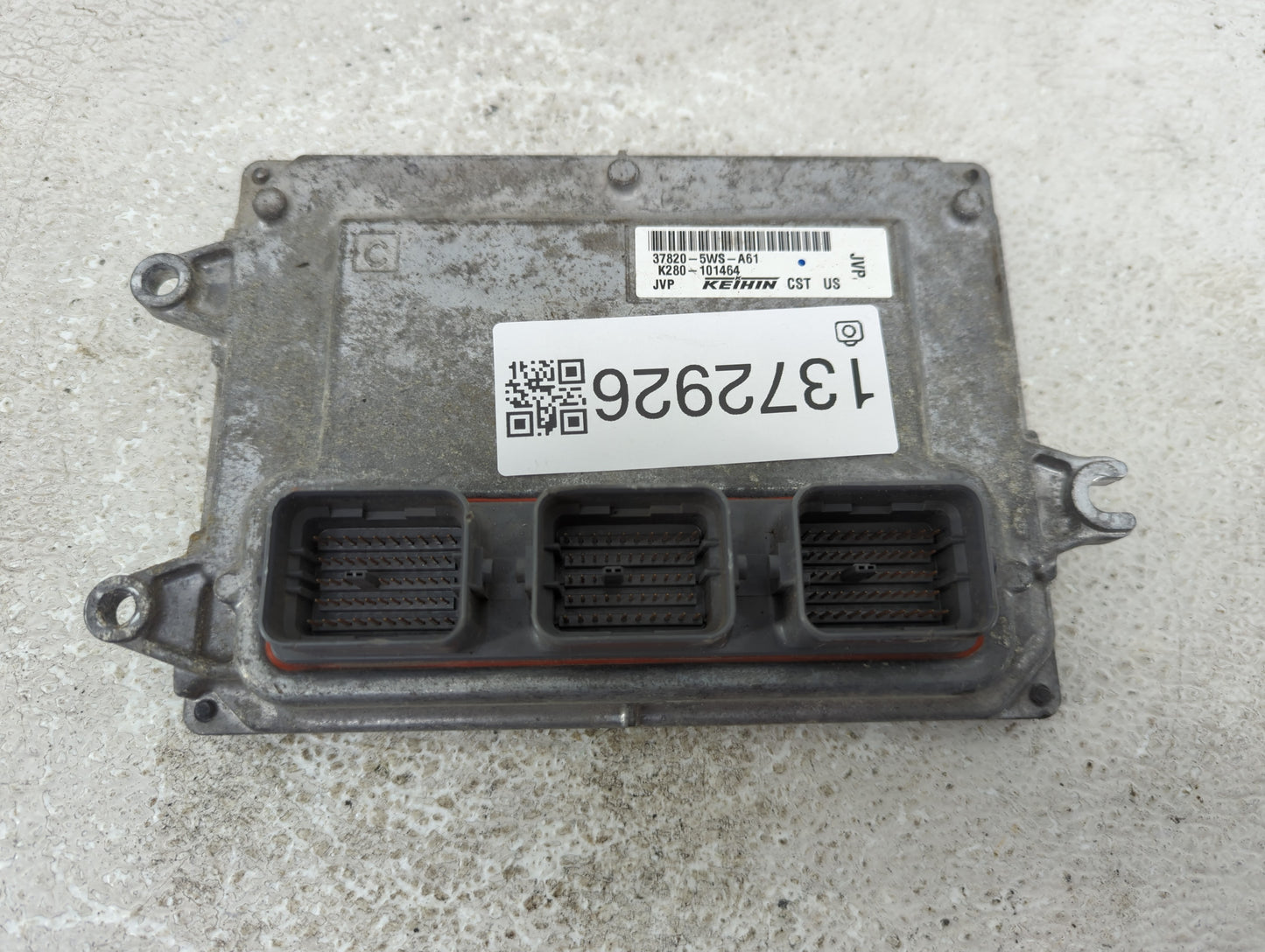 2018-2019 Acura Mdx PCM Engine Control Computer ECU ECM PCU OEM P/N:37820-5WS-A61 Fits Fits 2018 2019 OEM Used Auto Parts - 
