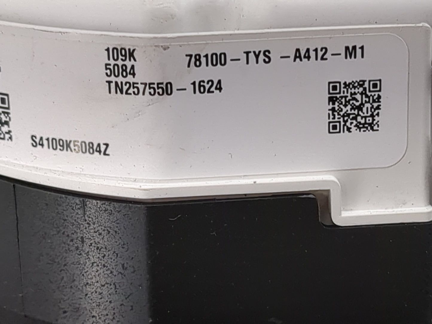 2019-2020 Acura Mdx Instrument Cluster Speedometer Gauges P/N:78100-TYS-A412-M1 TN257550-1624 Miles: Fits Fits 2019 2020 OEM