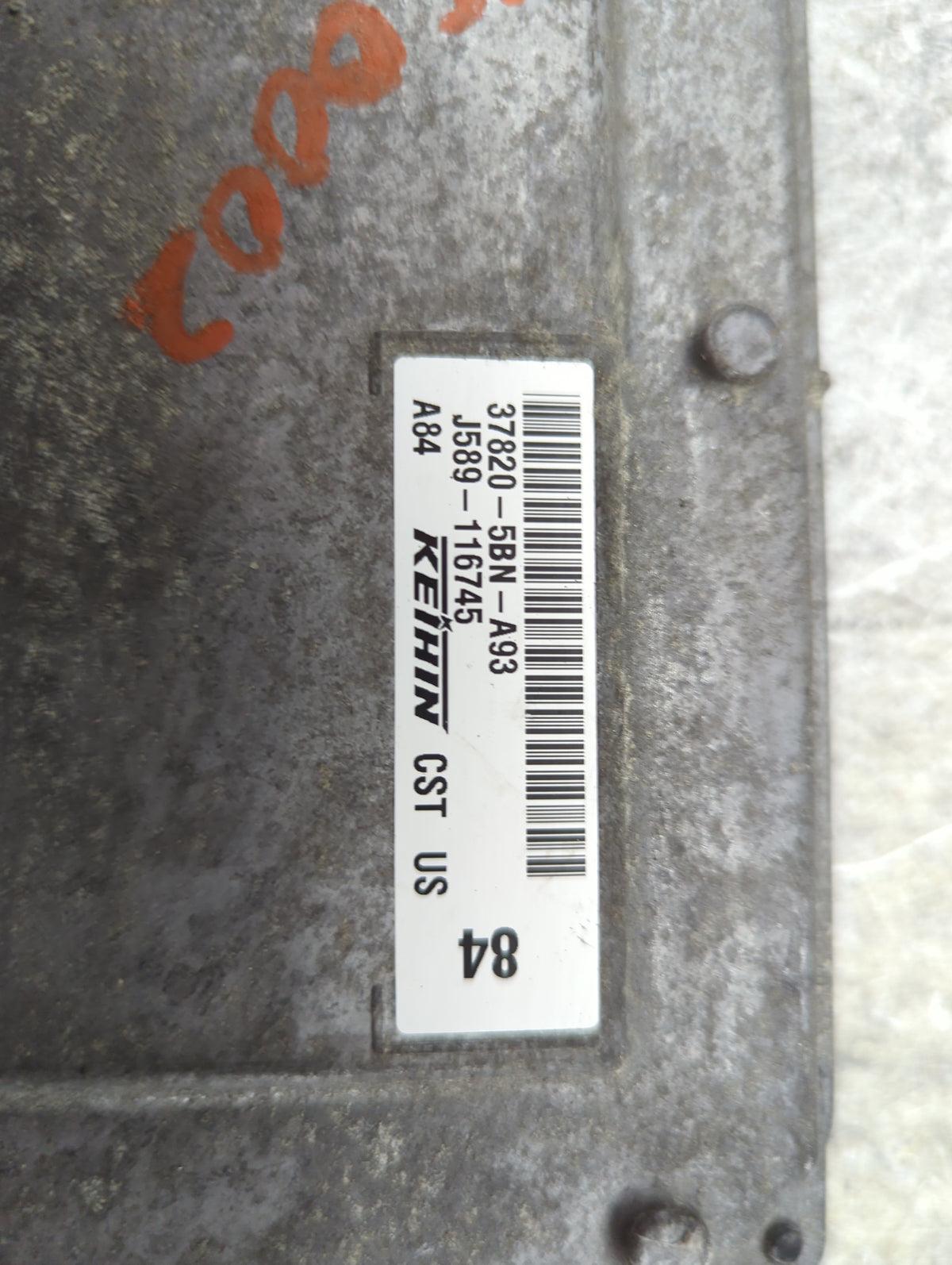 2018-2019 Acura Mdx PCM Engine Control Computer ECU ECM PCU OEM P/N:37820-5BN-A93 J589-116745 Fits Fits 2018 2019 OEM Used A