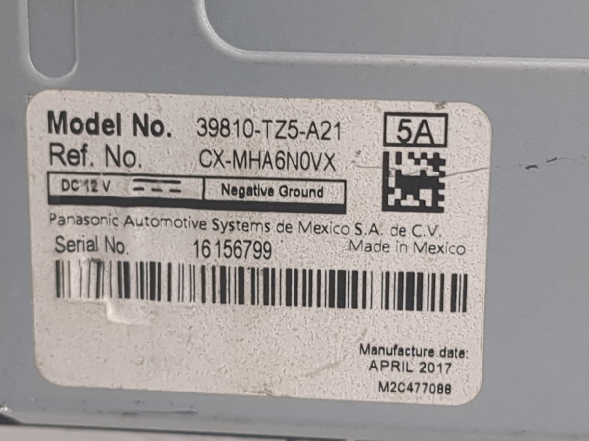 2017-2019 Acura Mdx Information Radio Display Screen 1517838 - Oemusedautoparts1.com