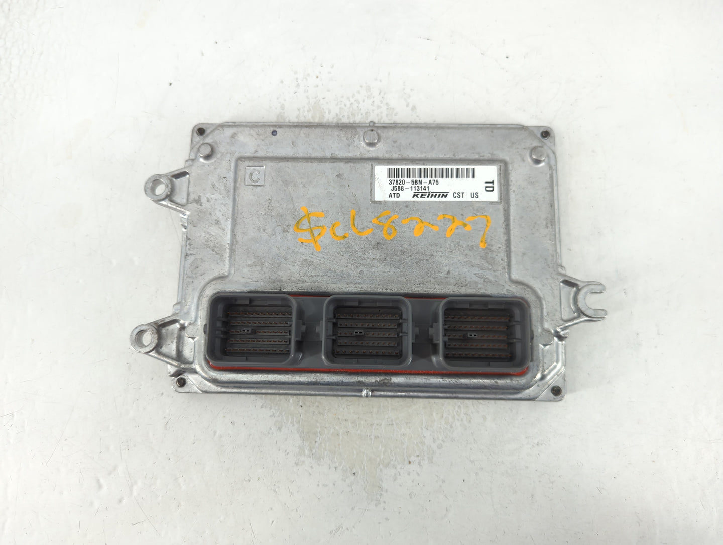 2018-2019 Acura Mdx PCM Engine Control Computer ECU ECM PCU OEM P/N:J588-113141 37820-5BN-A75 Fits Fits 2018 2019 OEM Used A