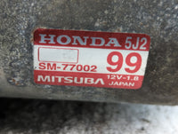 2016-2020 Acura Mdx Car Starter Motor Solenoid OEM P/N:SM-77002 Fits Fits 2015 2016 2017 2018 2019 2020 2021 2022 OEM Used A