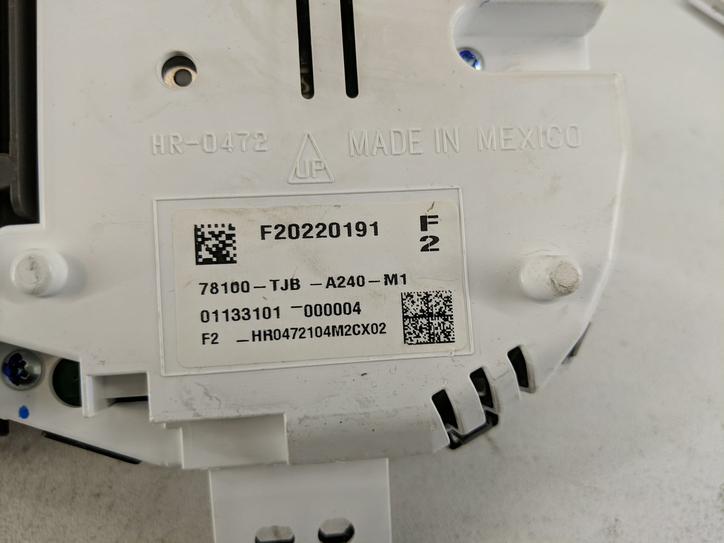 2019 Acura Rdx Instrument Cluster Speedometer Gauges P/N:78100-TJB-A240-M1 Fits OEM Used Auto Parts - Oemusedautoparts1.com