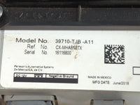 2019-2021 Acura Rdx Radio AM FM Cd Player Receiver Replacement P/N:39710-TJB-A11 Fits Fits 2019 2020 2021 OEM Used Auto Part